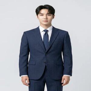 [by파크랜드]블루 모혼방 스트레치 수트셋업-A2SN2310400A_A2PS2310366A