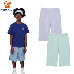 NEPA KIDS 네파키즈 공용 썸머 스트레치 7부팬츠 KKD1701