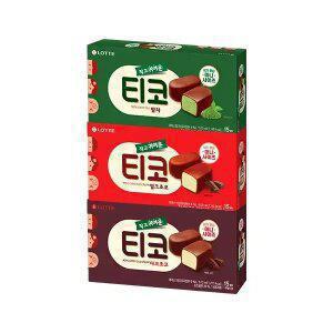 [슈팅냉동] 롯데웰푸드 티코 다크초코 510ml+말차 510ml+밀크초코 510ml 각 1개 (총 3