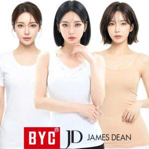 BYC 여성 런닝 여자 끈 나시 쿨 빅사이즈 브라런닝 캡 원피스 슬립 실크 주니어 캐미솔