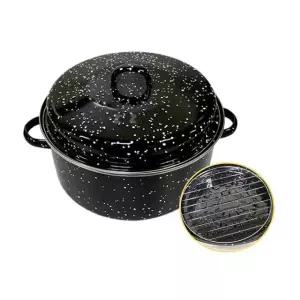 직화 범랑제 양수냄비 고구마솥 군밤 28cm 직화구이냄비 양수
