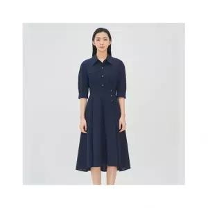 Exclusive 베스띠벨리 버튼 턱 5부 원피스 BIOAD7526 1264443