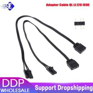 RGB-표준 ARGB 4Pin 어댑터 커넥터 케이블 해적선 컨트롤러 라인 QL 120 ICUE