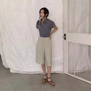 [신세계라이브쇼핑][옷자락] 여성 레이온 나일론 뒷밴드 루즈핏 반바지