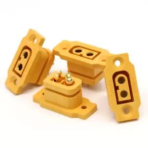 5PC AMASS XT60E 플러그 대용량 황동 NI 도금 RC 전원 모델 커넥터 배터리