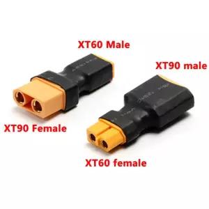 1PCS XT90 플러그 남성 여성 XT60 여성 남성 비행기 변환 RC 커넥터 어댑터 XT90Female XT60Male
