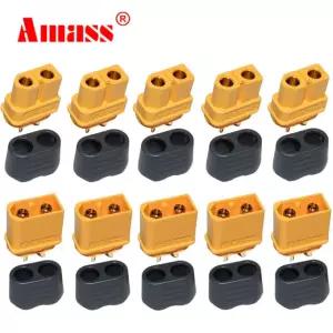 10 PCS AMASS XT60 여성 남성 커넥터 플러그 RC XT60H 배터리 LIPO 10 pcs XT60 Female