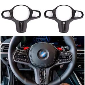 BMW G20 카본 파이버 스티어링 휠 커버 5 시리즈 3 G30