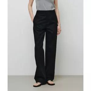 몽돌 MONGDOL 버튼 포켓 스트레이트 팬츠 블랙 MDPT078BLACK 400795