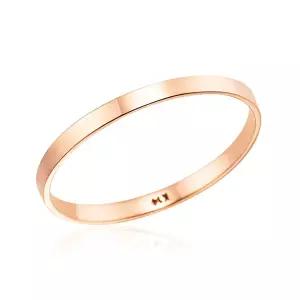 [비앤비골드] 14K 1.6mm 민자 열손가락 레이어드 평반지 NPR32693