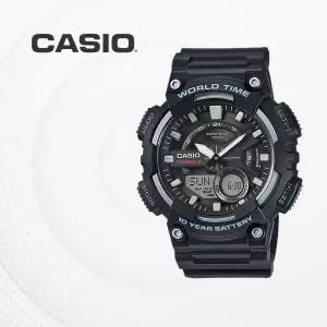 카시오 CASIO 군인 군용 군대시계 우레탄 패션 전자시계 AEQ-110W-1A