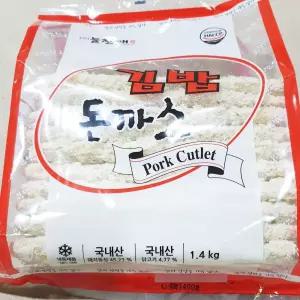 돈까스 (김밥 늘찬 1.4K 70g x20) 냉동 즉석 즉석조리 가스 즉석가스