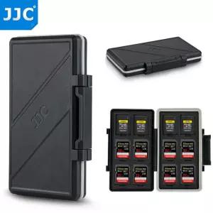 JJC 24 슬롯 방수 메모리 카드 케이스 홀더 주최자 지갑 12 SD CFexpress Type-A 보관함 키퍼 보호대