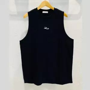리빌모아 남자 베이직 로고 슬림 골지 슬리브리스 RB-TS5-Q052-블랙