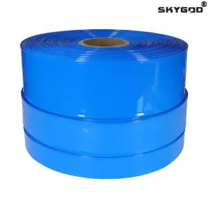 110m 18650 PVC 열 수축 튜브 Lipo 배터리 팩 케이스 파란색 160500mm 케이블 슬리브 리튬 절연 필름 랩 보