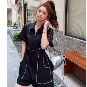 여름 캐주얼 여친 점프슈트 트렌드 반바지 슬랙스 스포M2
