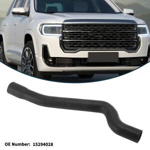 UXCE 라디에이터 호스 히터 출구 파이프 No.15294028 GMC 아카디아 3.6L 가솔린 2007- 고무 워터 블랙