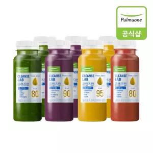 풀무원 클렌즈랩 1day 190mlX7병 그린 2병 퍼플 옐로우 레드 1병 선물세트 시댁 설날 모임 명절 친정