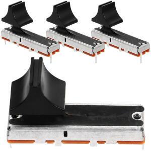 4pcs 직선형 선형 전위차계 10K 스테레오 볼륨 Dj 믹싱 콘솔 턴테이블 오디오 튜닝 도구