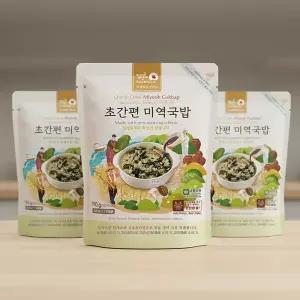 [피아골미선씨]초간편 미역국밥 190g x 3팩