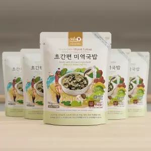 [피아골미선씨]초간편 미역국밥 190g x 5팩