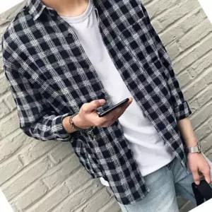 [텐바이텐]남자셔츠 7부캐주얼셔츠 남자남방셔츠 남자여름남방셔츠