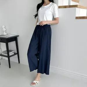 벨류 아사 무지 통바지 SD-240548