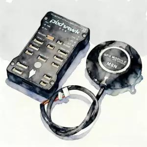 픽스호크 PX4 PIX 248 비행 4G SD 안전 스위치 M8N GPS OSD OLEDPPMI2C충격 흡수기xt60Tplug 모듈