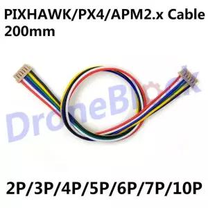 픽스호크 APM26 Pixhawk 2P3P4P5P6P7P10P용 DF13 케이블 와이어 커넥터 5개