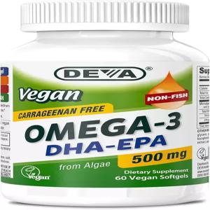 데바 3 DHAEPA 500MG 카라기난 무첨가 조류 유래 비피쉬 오일 비O 젤라틴 프리 소프트젤 60종