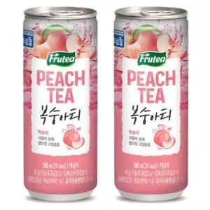 턴인  푸르밀 푸르티 복숭아티 240ml x 30캔