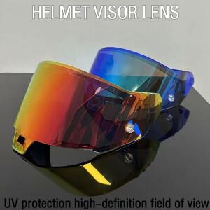 바이크 오토바이 헬멧 안티 UV PC R10 모델 Alpinestars Supertech 용 연기 어두운 교체 바이저