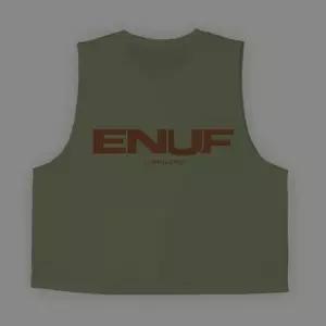 매장정품 ENUF Camo 카키 민소매크롭