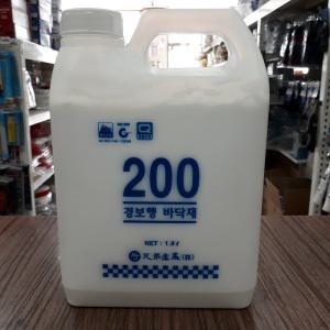 륨본드 경보행 바닥 접착제 장판본드 HJ200 2키로 1.8리터