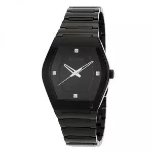 Bulova 부로바 제미니 쿼츠 다이아몬드 블랙 다이얼 남성용 시계