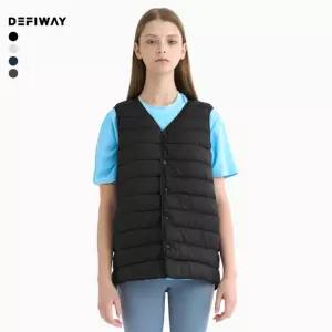 조끼 브이넥 프리미엄 데피웨이 캐주얼 패딩 베스트 웰론 (-W670)