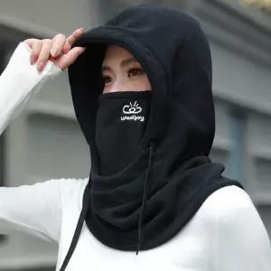 넥워머 머플러 목도리 겨울 후드워머 3컬러 폴라폴리스 4in1 마스크 여성