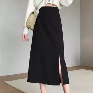 [페이릿][페이릿] 키마 데일리 옆트임 밴딩 A라인 스커트