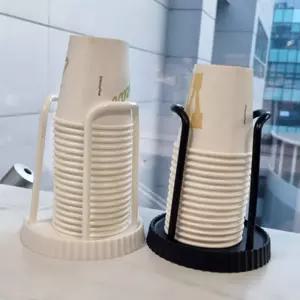 종이컵디스펜서 컵홀더 위생수납 탕비실 사무실 병원 로비 식당 공용 종이컵거치대