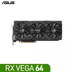 [그래픽카드] 아수스 AREZ-STRIX-RXVEGA64-O8G-GAMMING AMD RADEON RX VEGA 64 8G 3쿨러