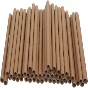 오살라디 50pcs 꿀벌 집 종이 튜브 무당벌레를 위한 곤충 호텔 걸이식 야외 골판지 둥지 학교와 공원을