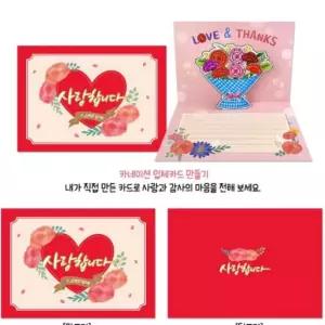 카드 카네이션 어버이날 감사카드 스승의날 선물 꽃다발