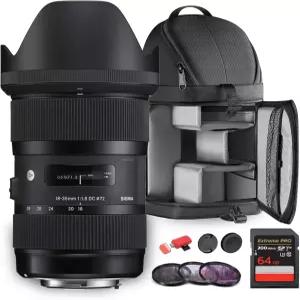 EF용 시그마 835mm f/8 HSM 아트 (MFR Part 200) 초상화 결혼식 실내/외 모험 여행 및 사진 촬영 사용 +