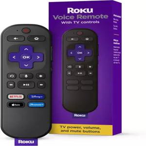 Roku 음성 리모컨 제어 간단한 및 미리 된 앱 바로가기를 한 대체 TV 플레이어 오디오 장치와 호환됩니다