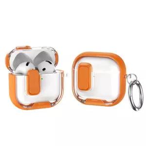 헤드셋파우치 헤드폰 케이스 컬러 투명 방지 스탠드 충격 프로2프로 검은색 ForAirpods Pro2orPro