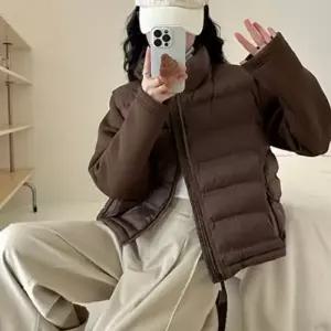 TBZ 편안한 패딩 아우터 직장인 집업 조끼 일체형 점퍼