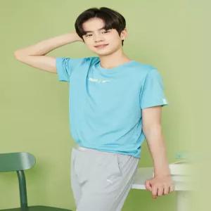 푸마 주니어 남아 에어드라이 멀티웨어 반팔 티셔츠 (민트)
