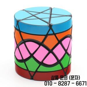 ZheCube 메가민크 실린더 SLA 3D 프린팅 매직 큐브 기본 블랙 트위스티 퍼즐 청소년 지능 장난감 두뇌 티저