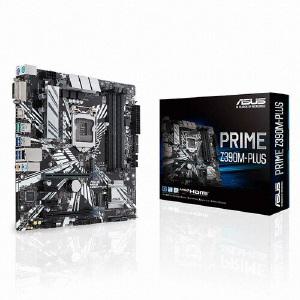 ASUS PRIME Z390M-PLUS 메인보드 중고 백패널 포함 AS1개월