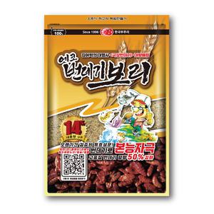 한국부푸리 NEW 에코 번데기보리 약 420g 확산성집어제 민물 떡밥 붕어미끼 노지 양식장 김포낚시